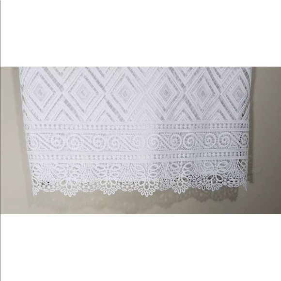 ‼️SOLD‼️ Madewell White Eyelet Lace Dress - Picture 4 of 8